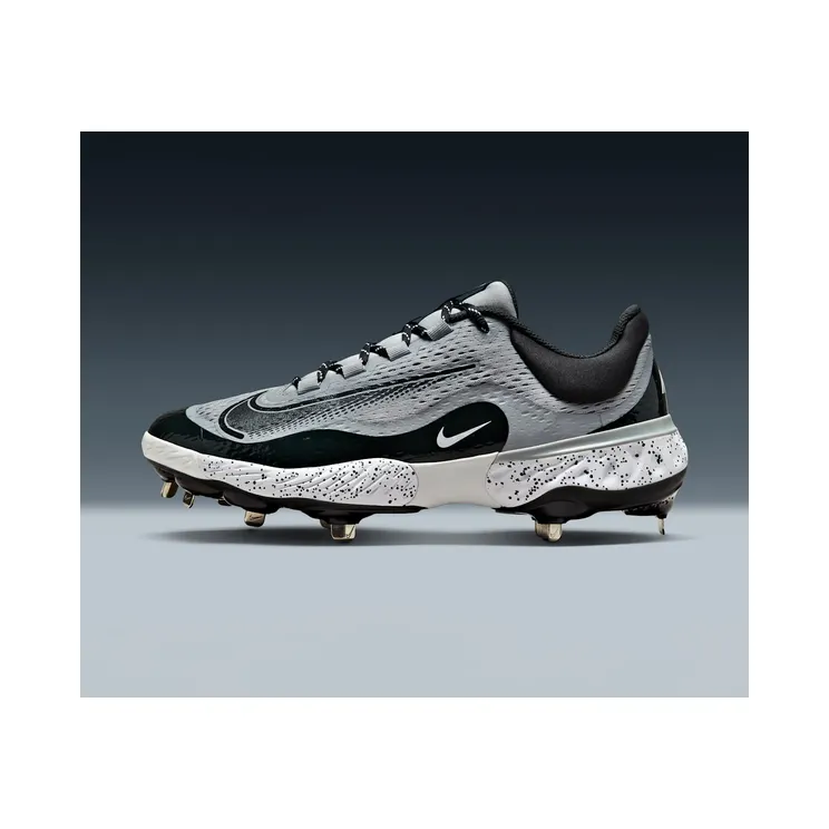 Nike Alpha Huarache Elite 4 Low Wolf Grey White Dark Smoke Grey (DJ6521-004)