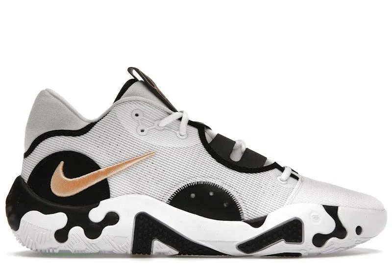Nike PG 6 White Black Orange Chalk (DC1974-101)