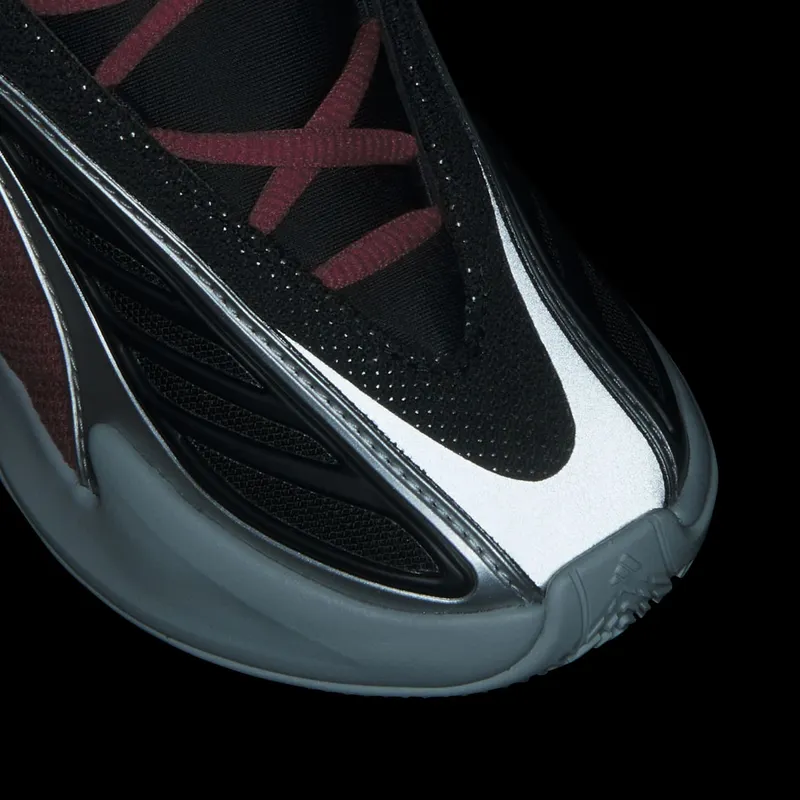 adidas AE 2C Silver Metallic Pure Ruby Core Black (JQ9508)