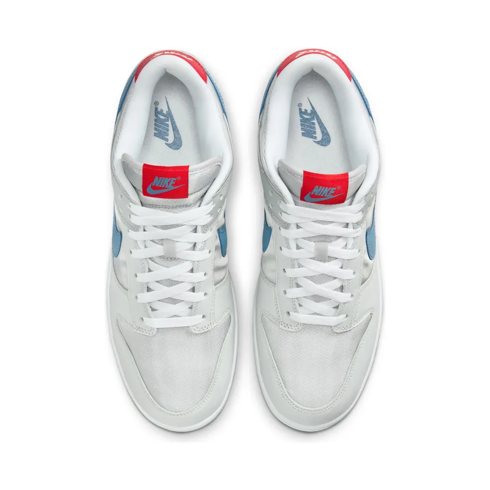 Nike Dunk Low QS “Silver Surfer” (metallic silver / aegean storm) – HF0391-001