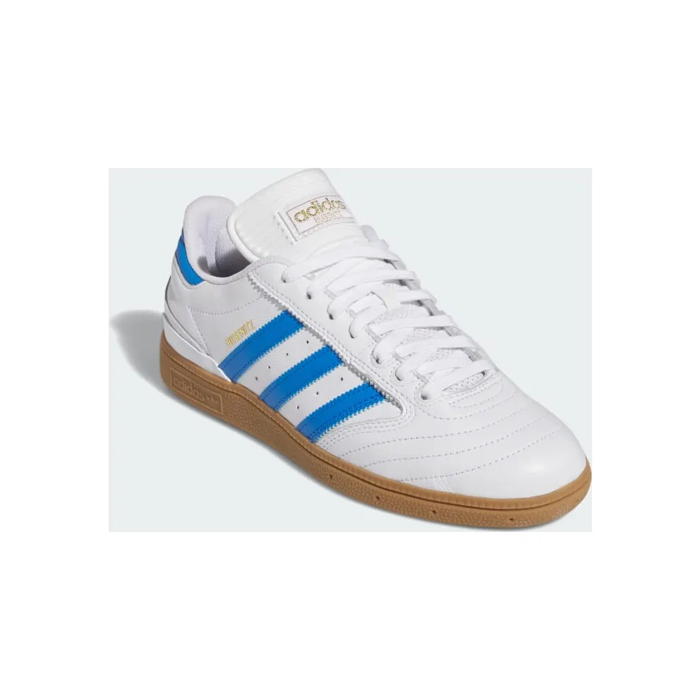 adidas Busenitz Shoes Cloud White / Blue Bird / Gold Metallic (IE3101)