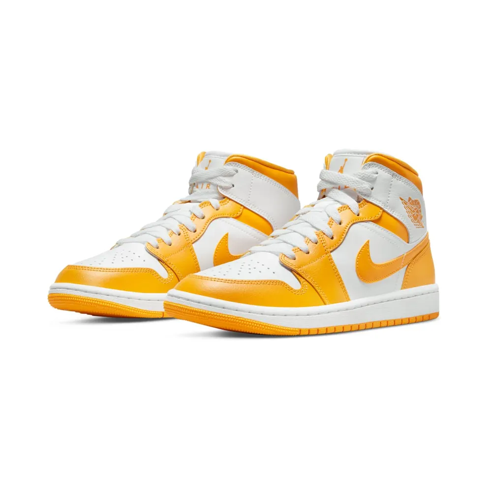 Jordan 1 MID “White / University Gold” (BQ6472-117)