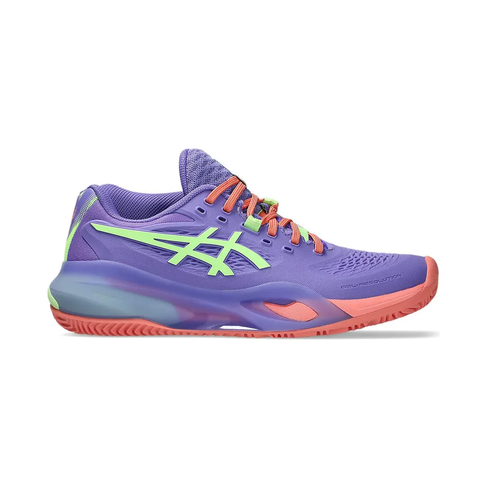 ASICS GEL-RESOLUTION X PADEL “Amethyst / Illuminate Green” (1042A285-501)