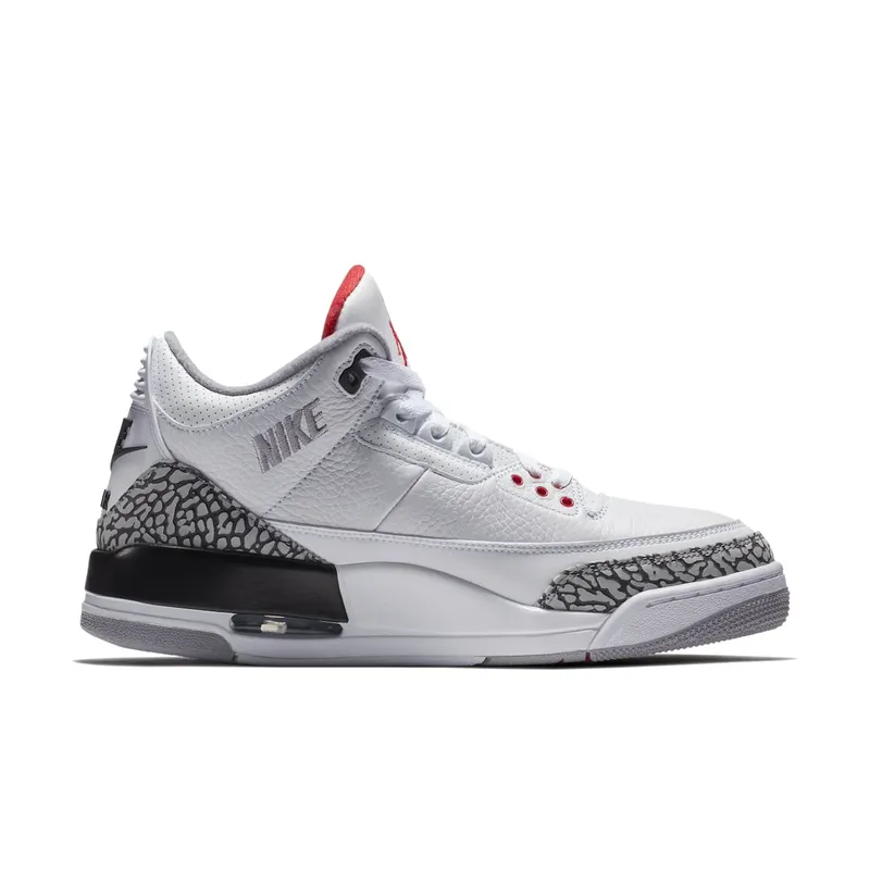 Jordan Air 3 JTH Super Bowl White/Fire Red/Black (AV6683-160)