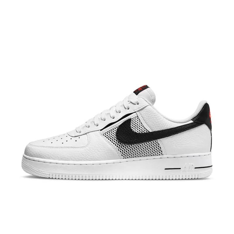 Nike Air Force 1 Low Mesh Pocket White Black (DH7567-100)