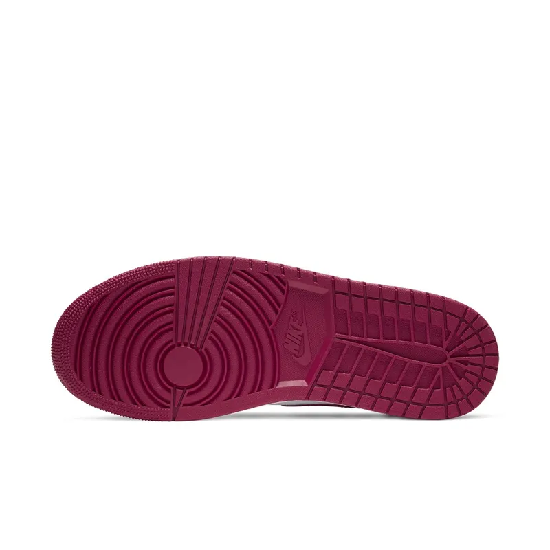 Air Jordan Nike AJ I 1 Mid ‘Bred Toe’ (2019) (554724-066)