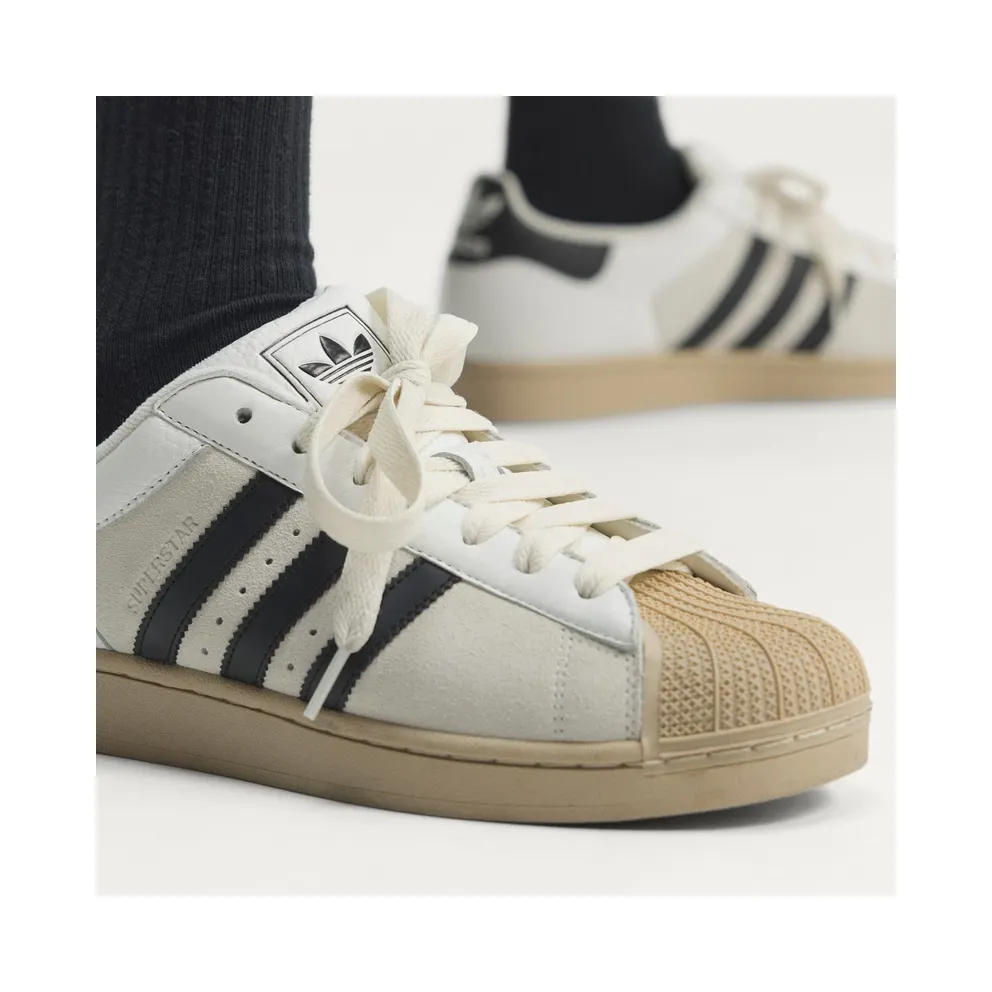 Adidas SUPERSTAR II Core White / Core Black / Khaki Three (KJ9947)