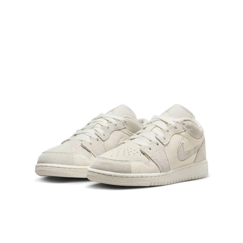 Jordan 1 Low SE Craft GS “Pale Ivory” (FN7431-100)