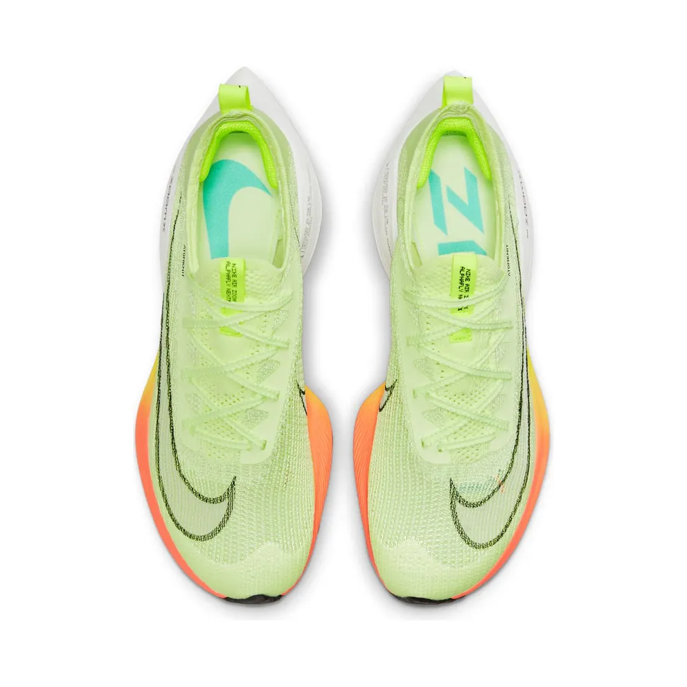 Nike Air Zoom Alphafly NEXT% Flyknit Road Racing Yellow (CI9925-700)