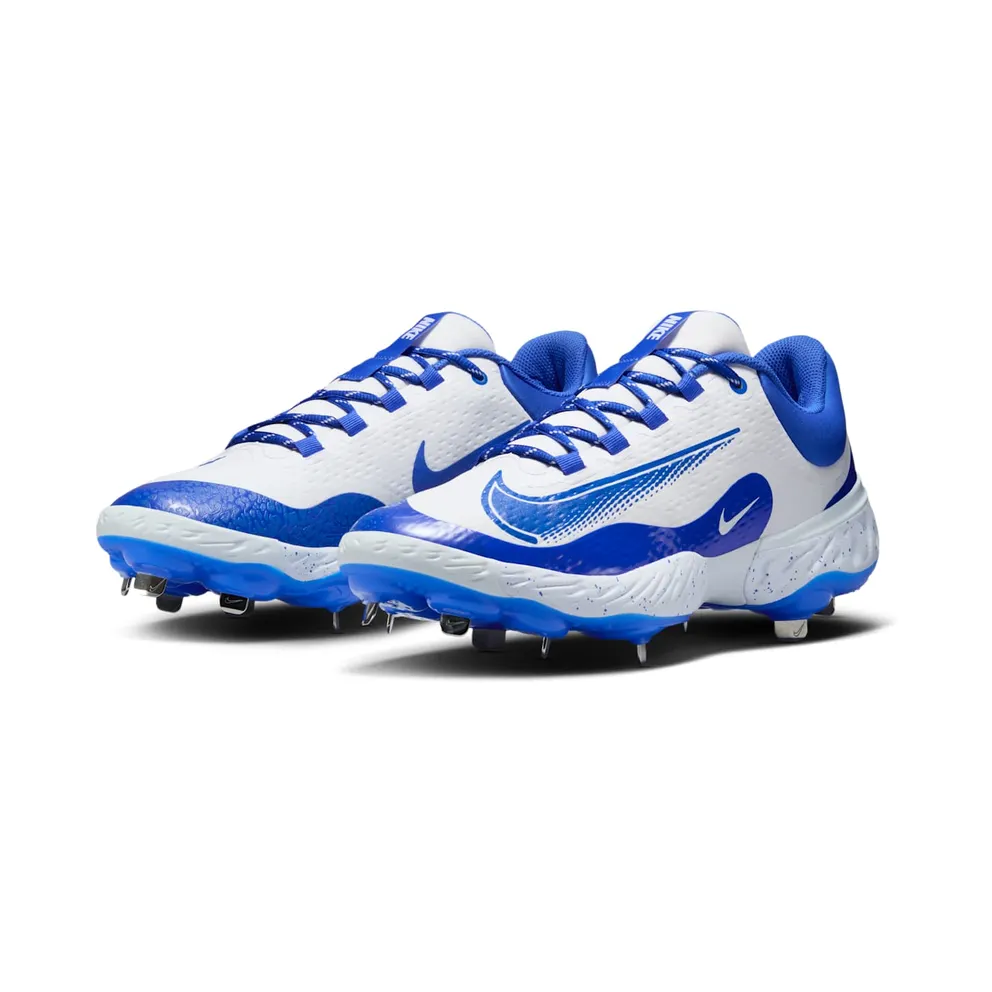Nike Alpha Huarache Elite 4 Low White Hyper Royal (FD2745-108)