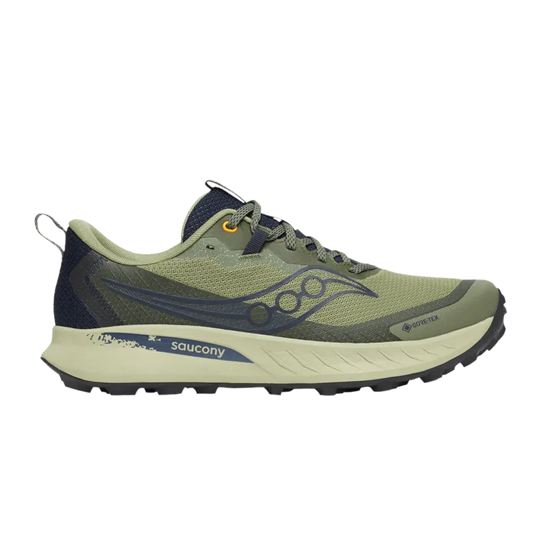 Saucony Peregrine 15 GTX “Hemlock” Hemlock / Navy (S20992162)