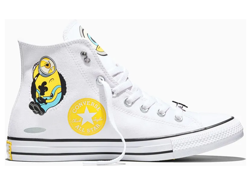 Converse Chuck Taylor All Star Hi Minions White (A21403C)