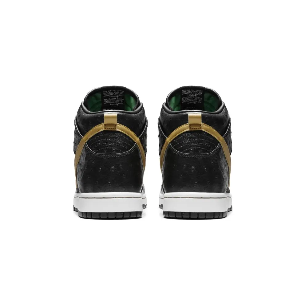 Nike Dunk CMFT Tiger Camo Black/Hyper Red-Gorge Green-Flat Gold (716714-002)