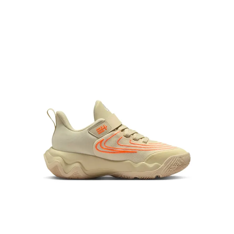Nike Giannis Immortality 4 Light Khaki Alabaster Total Orange White (FZ6733-200)