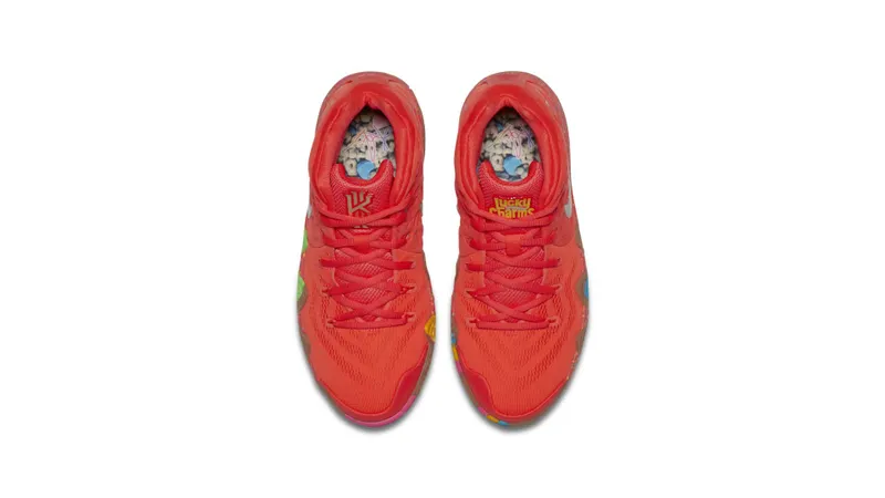 Nike Kyrie 4 Lucky Charms (GS) Bright Crimson/Multi-Color (BV7793-600)