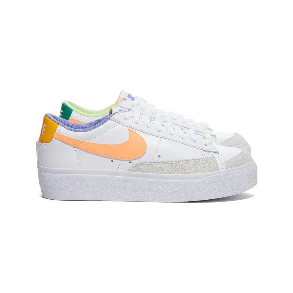 Nike Blazer Low Platform Peach Cream Light Thistle (DX3719-100)