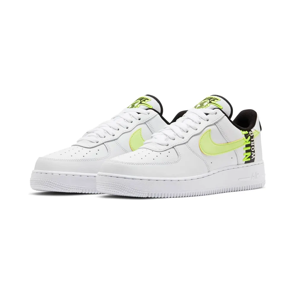Nike Air Force 1 Low Worldwide White Volt White/Volt-Black-Barely Volt (CK6924-101)