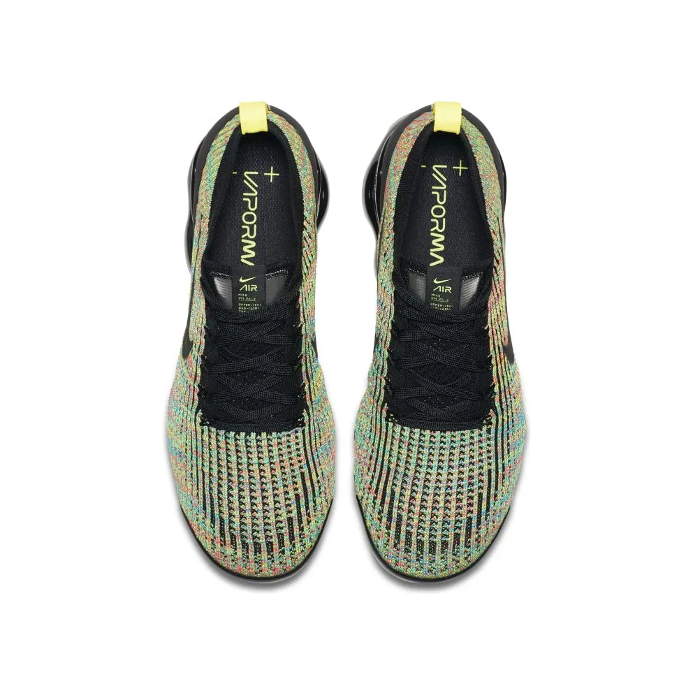 Nike Air VaporMax Flyknit 3 Multi-Color Black/Black-Volt-Blue Lagoon-Racer Pink-Electro Green (AJ6900-006)