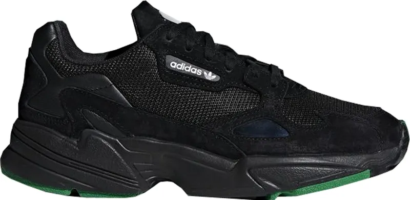 adidas Falcon Core Black Green (F97483)