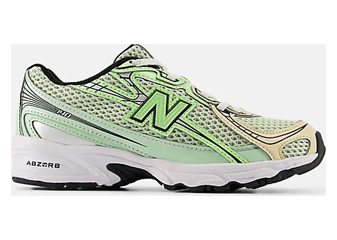 New Balance 740 Bungee Lace Mint Flash Ash Wood Lab Green (PZ740YC)