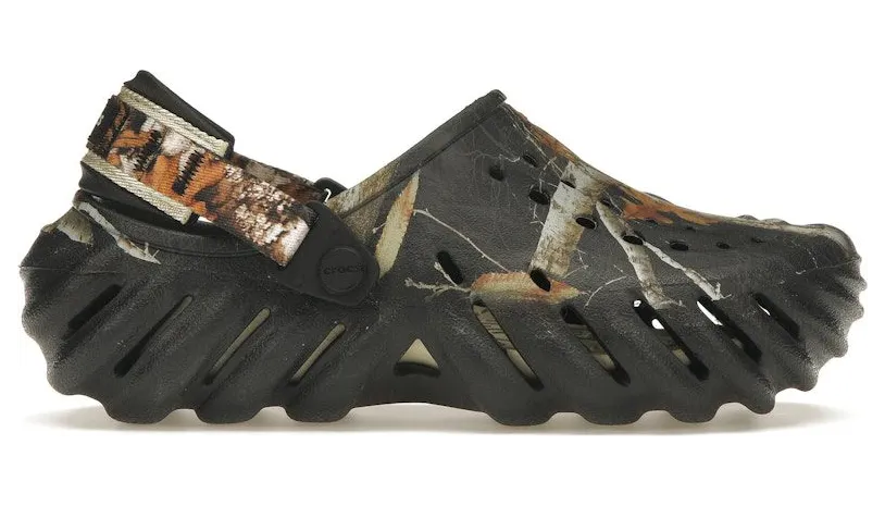 Crocs Echo Clog Realtree Edge Camo Black (208232-001)