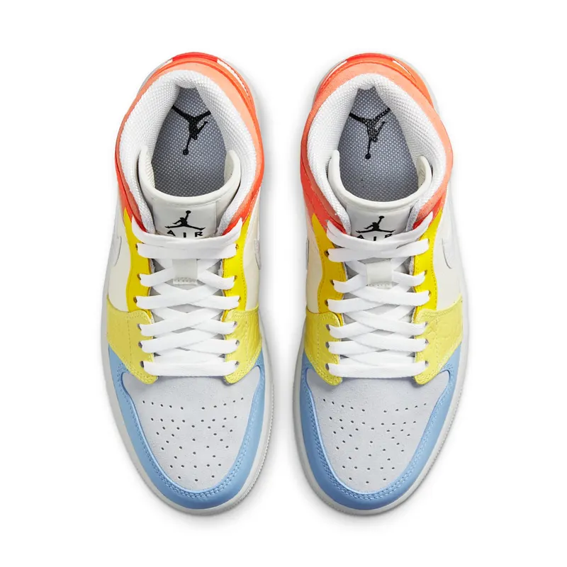 Air Jordan 1 Low To My First Coach (2021) – “Sail / White / Lemon / Opti Yellow” (DJ6908-100)