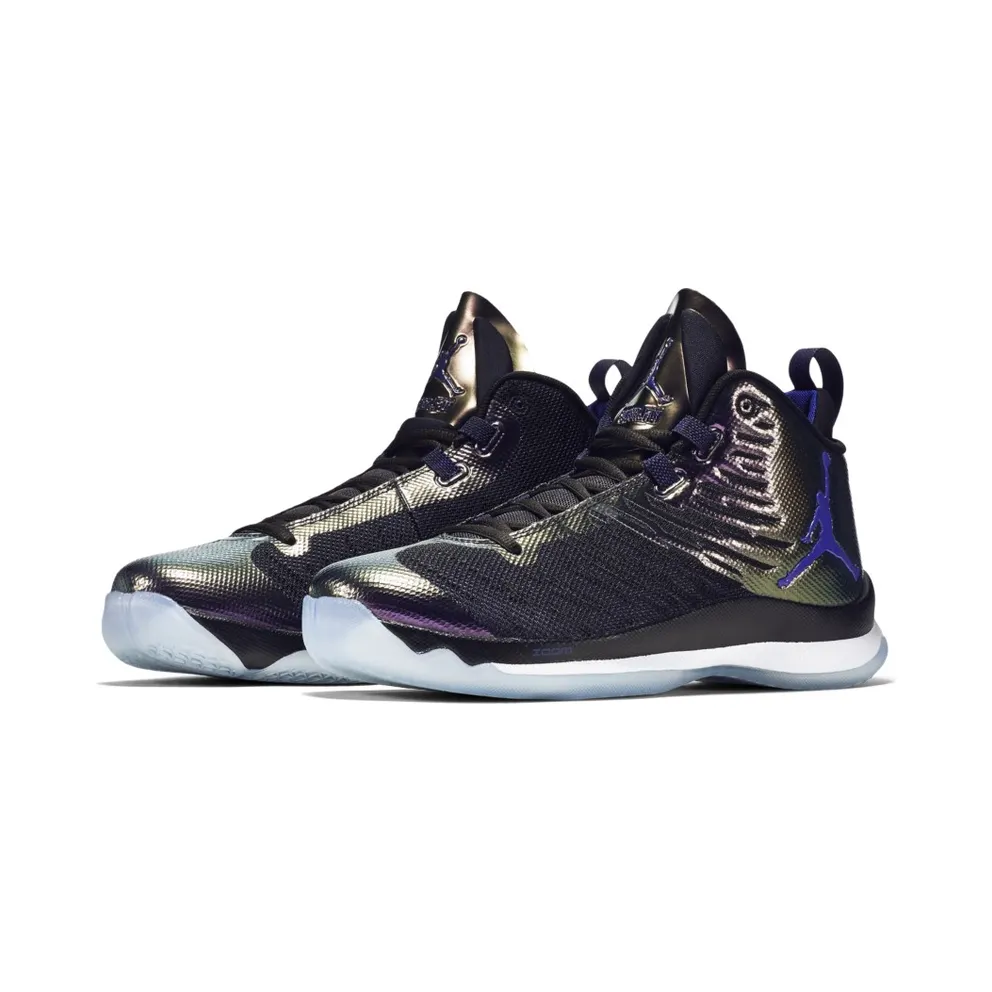 Air Jordan Super Fly 5 Black/Concord-White (844677-012)