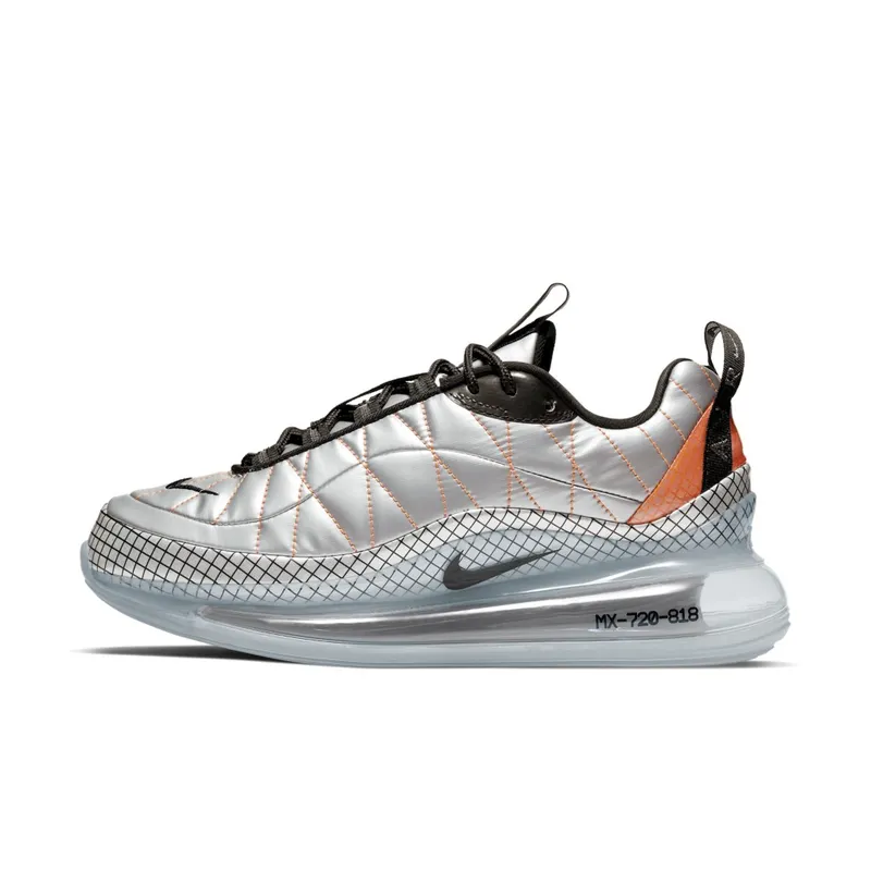 Nike MX 720 818 Metallic Silver Total Orange Metallic Silver/Total Orange-Anthracite-Black (BQ5972-001)