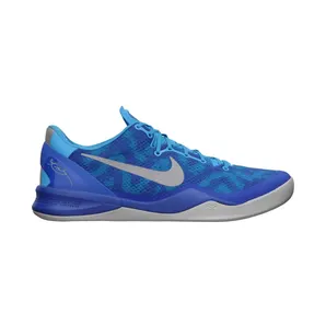 Nike Kobe 8 System ‘Blue Coral Snake’ Blue Glow/Strata Grey-Game Royal (555035-400)