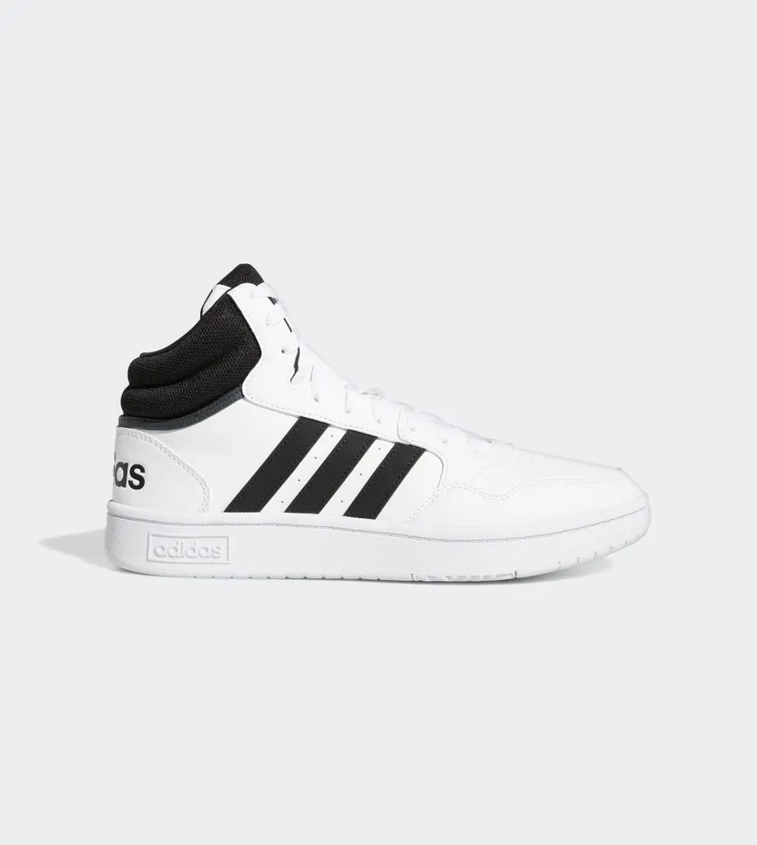 adidas Hoops 3.0 Mid Classic Cloud White / Cloud White / Dash Grey (GW5457)