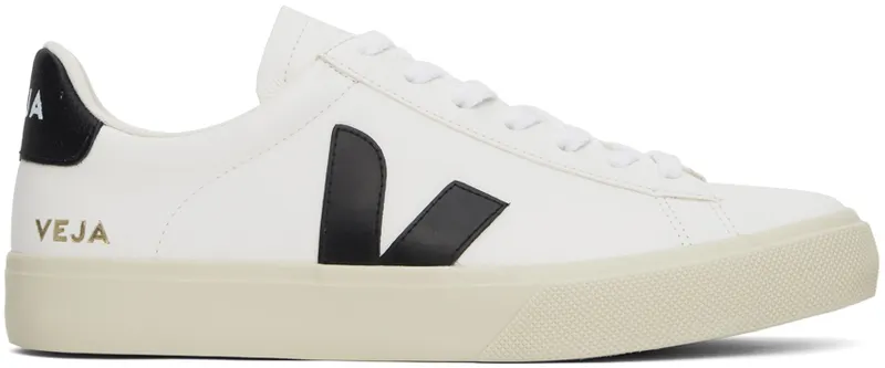 Veja White & Black Campo Sneakers – “Weiß” (CP0501537)