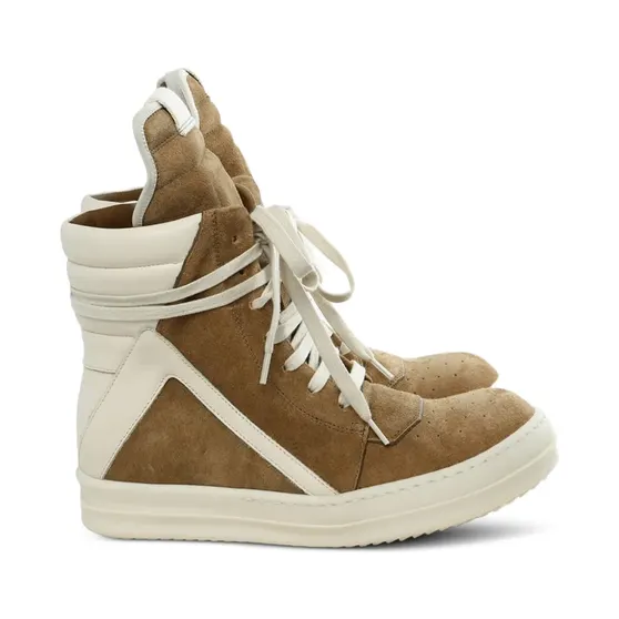 Rick Owens High-Top-Sneakers mit Schnürung “Brown” (RP01F6894LCSUCO)