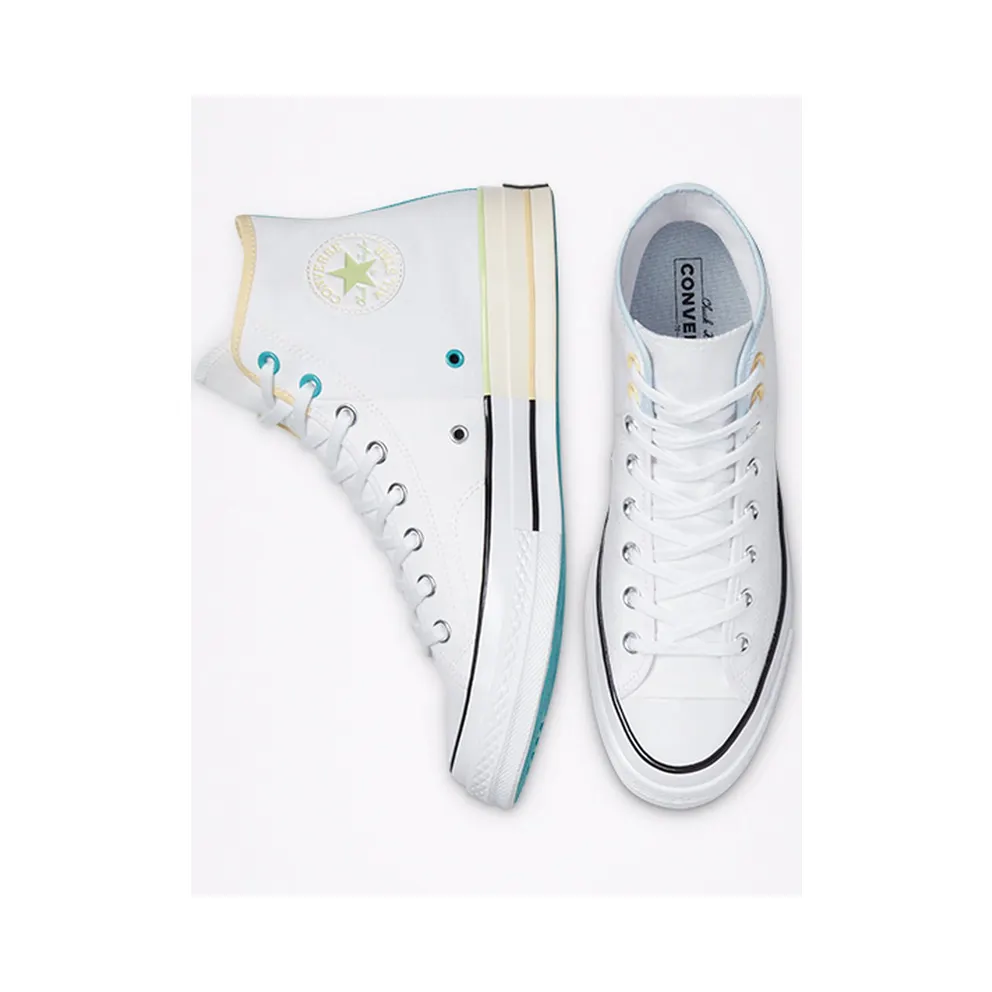 Converse White Pack Chuck 70 High Top White/chambray Blue/banana Cak (171179C)