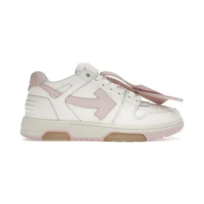 OFF-WHITE Out Of Office OOO Low Tops White Light Pink (OWIA259F21LEA0010130)