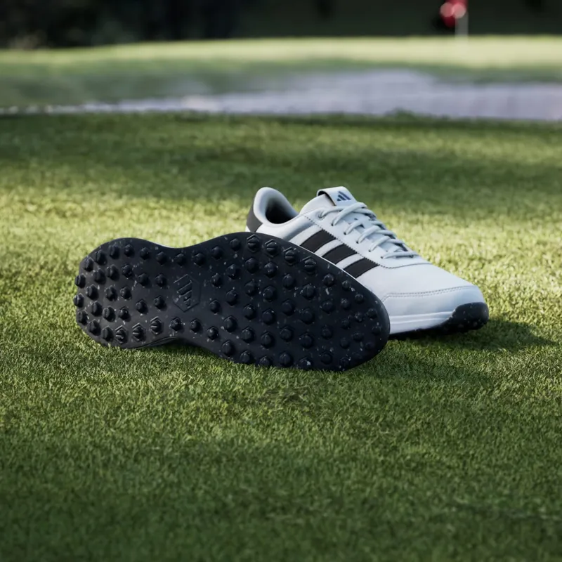 Adidas S2G 26 LEATHER SPIKELESS GOLF SHOES Cloud White / Core Black / Cloud White (HP7087)