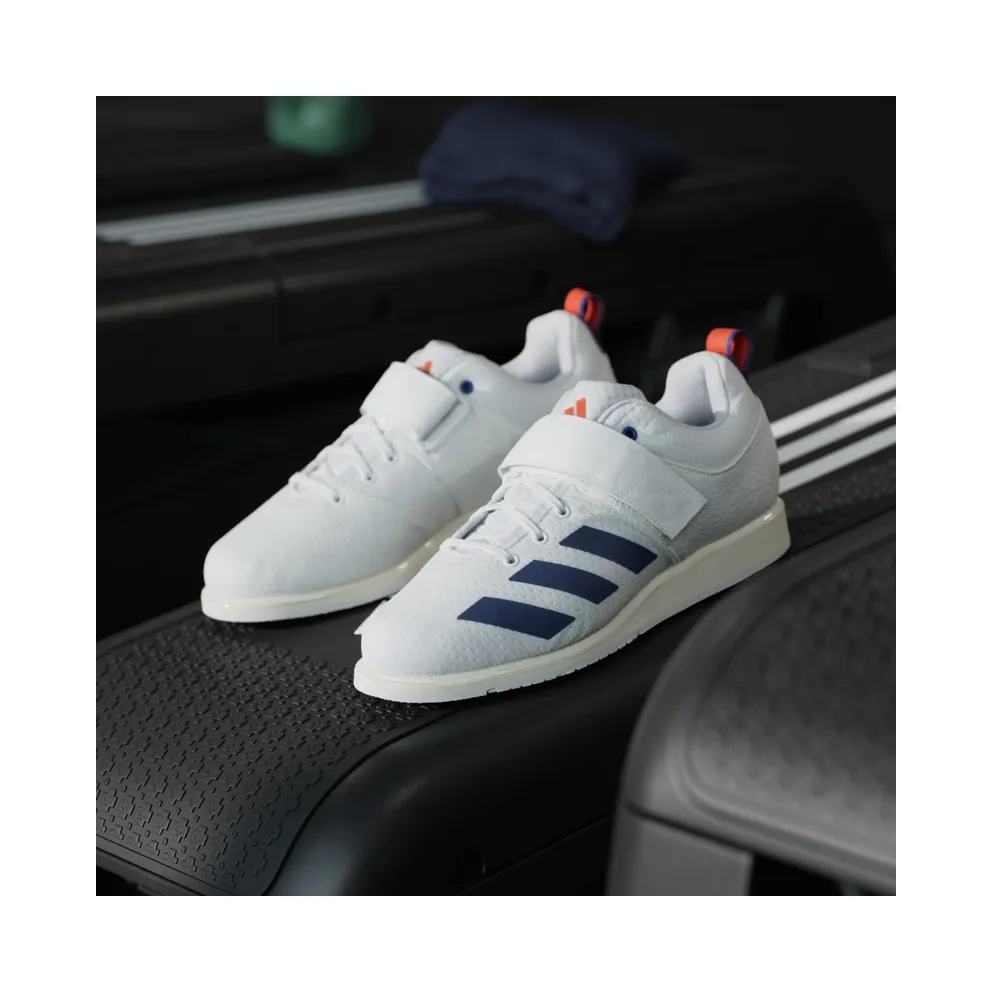 Adidas Powerlift 5 Weightlifting Cloud White / Dark Blue / Royal Blue (JP9878)