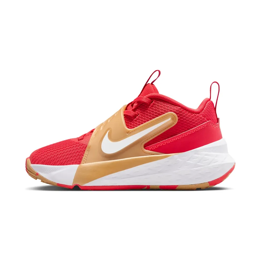 Nike Team Hustle D 12 University Red Metallic Gold (HF6280-603)