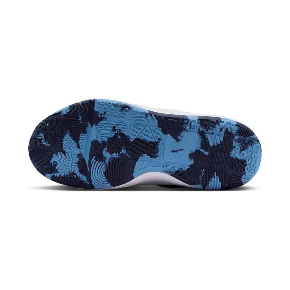 Nike Team Hustle D 12 White Midnight Navy Volt Tint (HF6279-104)