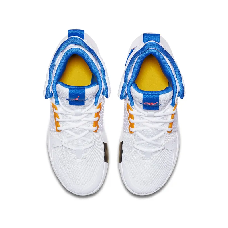 Jordan Why Not 0.2 OKC Home (GS) White/Total Crimson-Tidal Blue (AO6218-100)