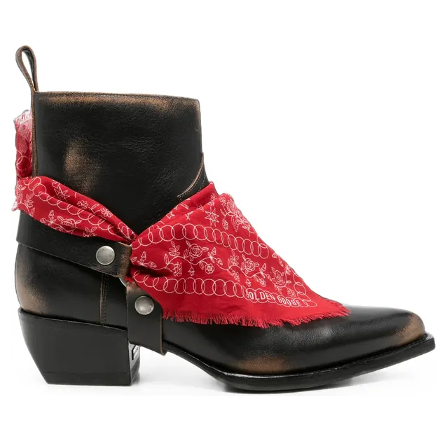 Golden Goose Debby Pointed-toe “Black” (GMF00545 F008800 90541)