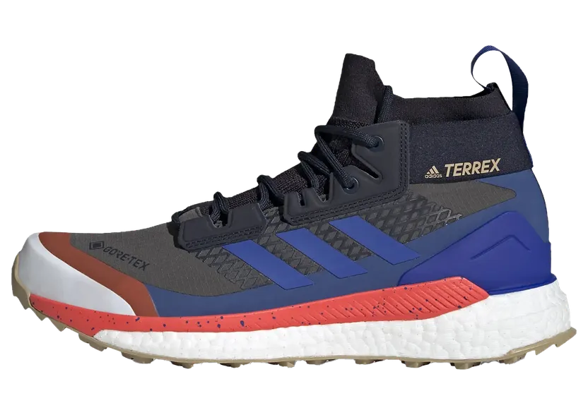 adidas Terrex Free Hiker GTX Hiking Grey Six / Bold Blue / Legend Ink (FZ3368)