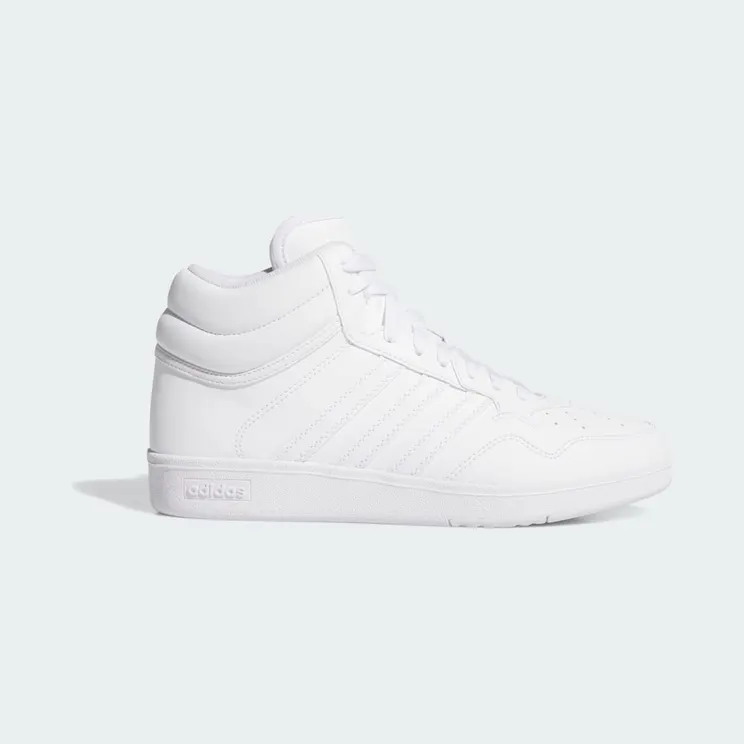 adidas Hoops 4.0 Mid “Cloud White / Cloud White / Core Black” (JI3465)