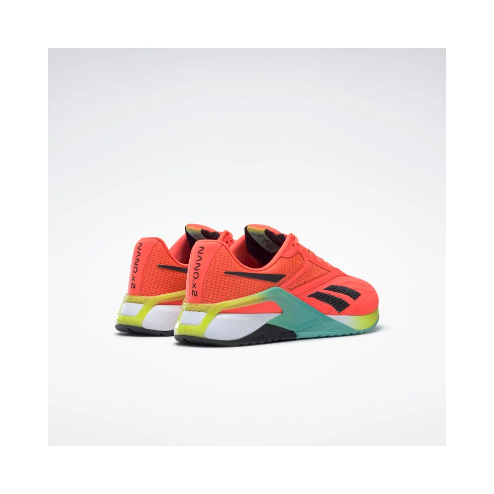 Reebok Nano X2 Orange Flare / Core Black / Acid Yellow (GX9914)