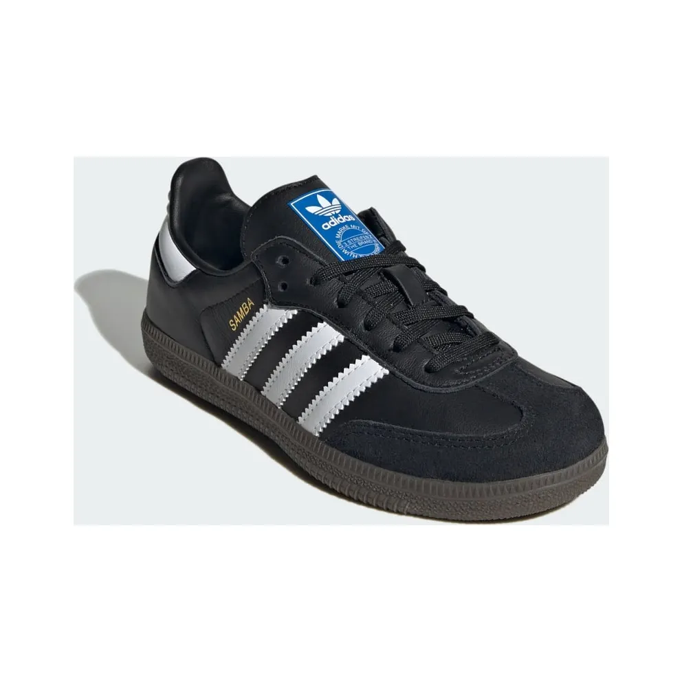 Adidas Samba OG Kids Core Black / Cloud White / Gum (IE3678)