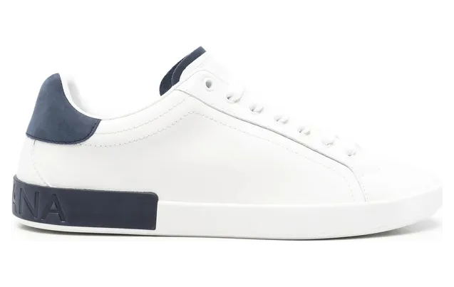 Dolce & Gabbana Logo-embossed “White/Blue” (CS2470 A0868 8W073)