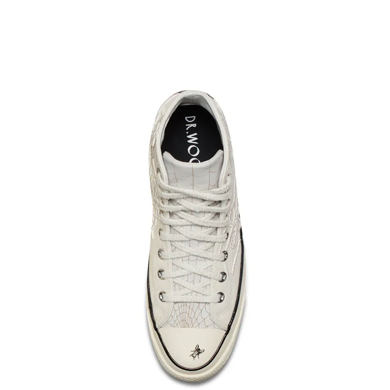 Converse Chuck Taylor All-Star 70s Hi Dr. Woo White Egret/Egret-Black (160917C)