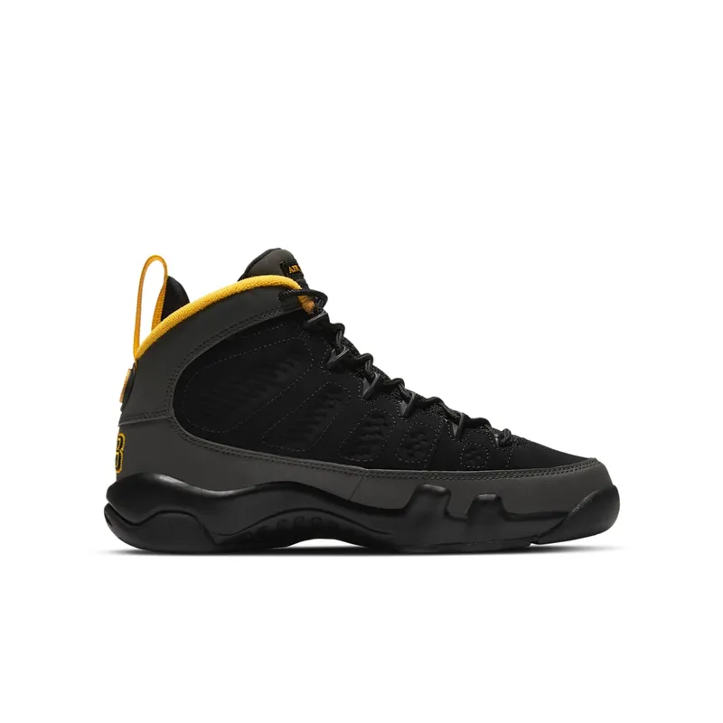 Jordan 9 Retro Dark Charcoal University Gold (GS) Black/Dark Charcoal-University Gold (302359 070)