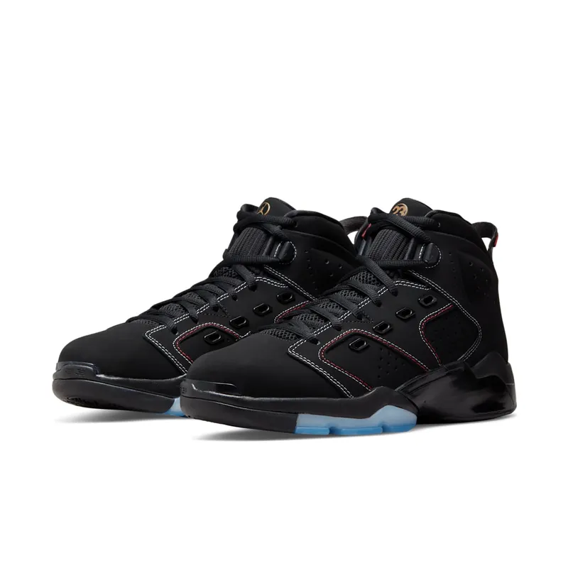 Jordan 6-17-23 Black White Red Contrast Stitching (DC7330-003)