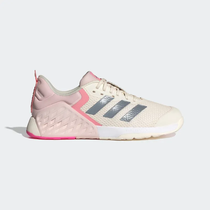 adidas Dropset 3 Chalk White Iron Metallic Semi Pink Spark (ID8635)