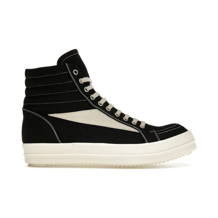 Rick Owens DRKSHDW Lido Vintage High Black Milk SS24 (DU01D1810NDKLVS-911)